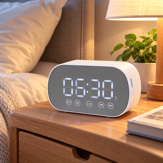 FM Radio Digital Alarm Clock