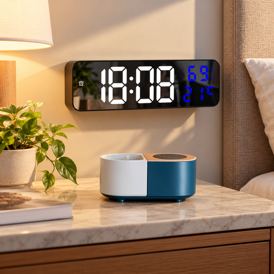 Large LED Wall & Desk Clock
